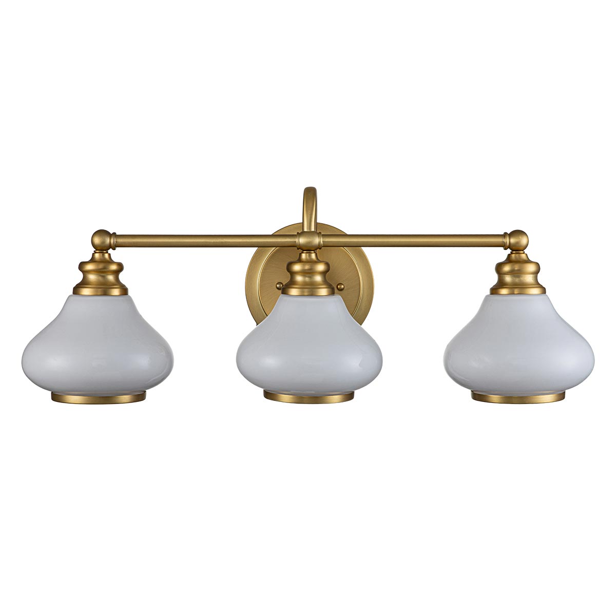 Bad-Wandleuchte Ainsley (messingfarben) 3x - Elstead Lighting