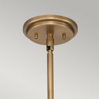 Pendelleuchte Amelia (messingfarben) 1x - Elstead Lighting