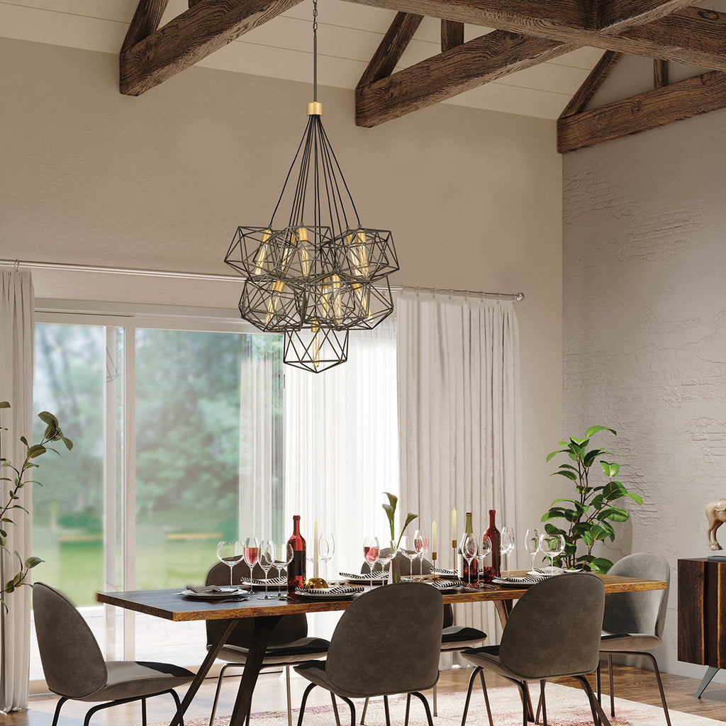 Pendelleuchte Astrid (bronzefarben) 11x - Elstead Lighting