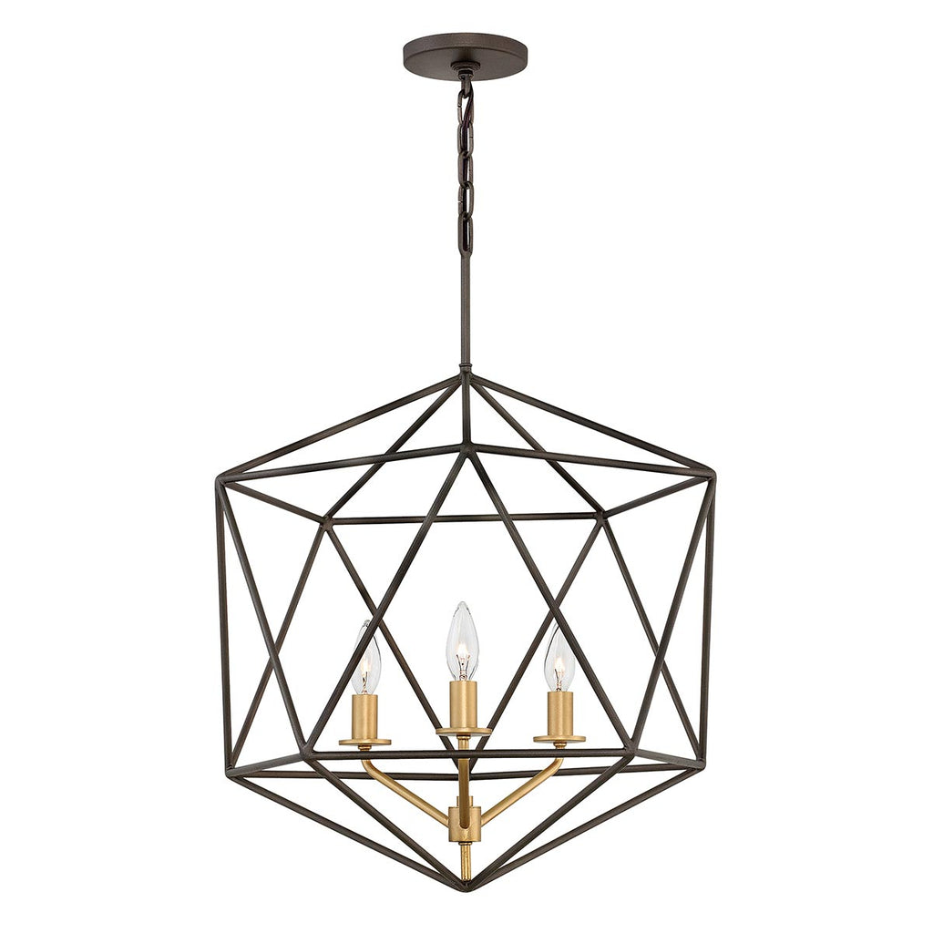 Pendelleuchte Astrid (bronzefarben) 3x - Elstead Lighting