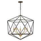 Pendelleuchte Astrid (bronzefarben) 5x - Elstead Lighting