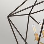 Pendelleuchte Astrid (bronzefarben) 5x - Elstead Lighting
