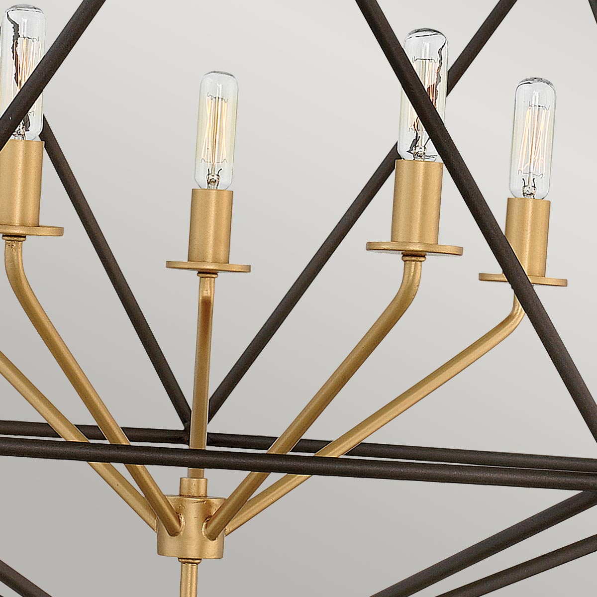 Pendelleuchte Astrid (bronzefarben) 5x - Elstead Lighting