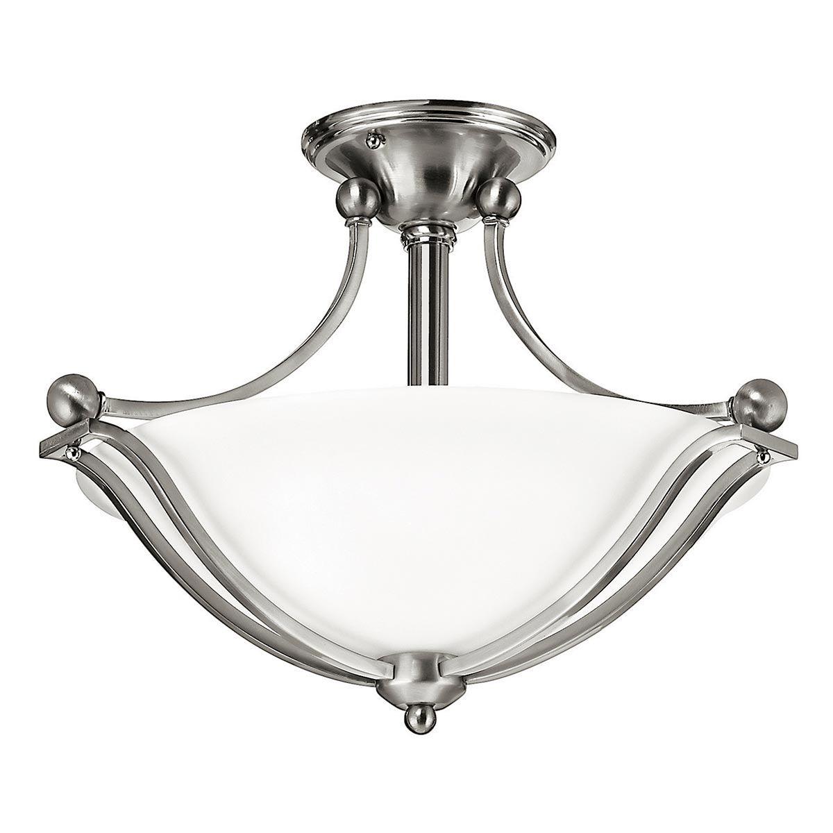Deckenleuchte Bolla (Nickel) 2x - Elstead Lighting