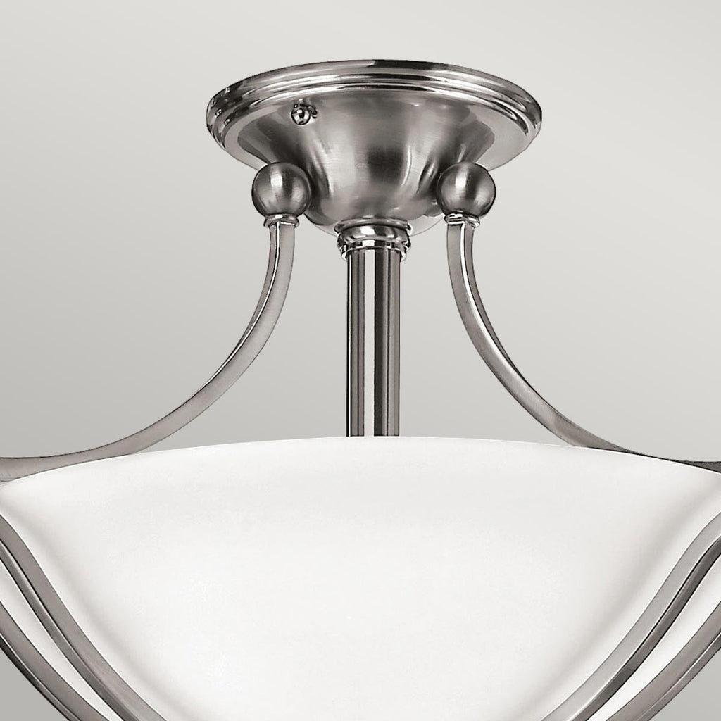 Deckenleuchte Bolla (Nickel) 2x - Elstead Lighting