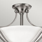Deckenleuchte Bolla (Nickel) 2x - Elstead Lighting