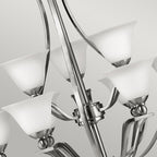 Pendelleuchte Bolla (Nickel) 9x - Elstead Lighting