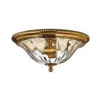 Deckenleuchte Cambridge (messingfarben) 2x - Elstead Lighting