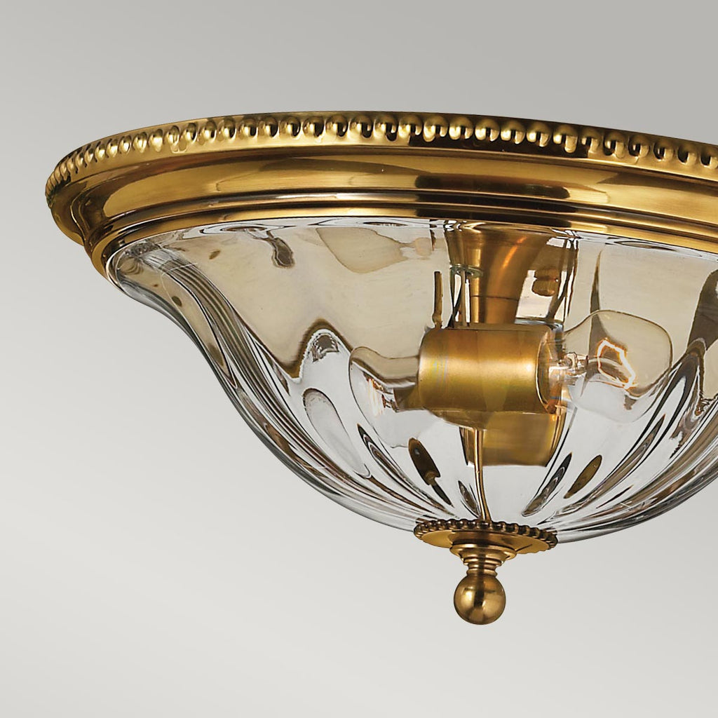 Deckenleuchte Cambridge (messingfarben) 2x - Elstead Lighting