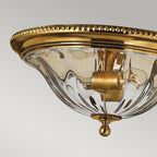 Deckenleuchte Cambridge (messingfarben) 2x - Elstead Lighting