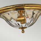 Deckenleuchte Cambridge (messingfarben) 2x - Elstead Lighting