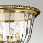 Deckenleuchte Cambridge (messingfarben) 3x - Elstead Lighting