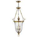 Pendelleuchte Cambridge (messingfarben) 3x - Elstead Lighting