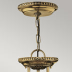 Pendelleuchte Cambridge (messingfarben) 3x - Elstead Lighting