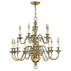 Pendelleuchte Cambridge (messingfarben) 15x - Elstead Lighting