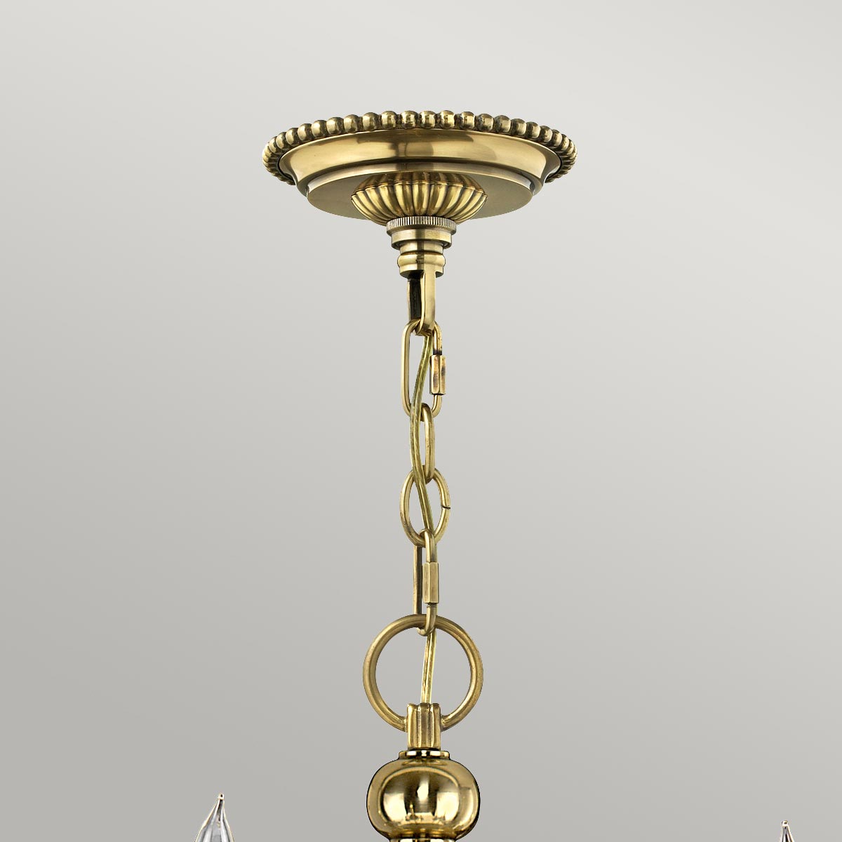 Pendelleuchte Cambridge (messingfarben) 15x - Elstead Lighting