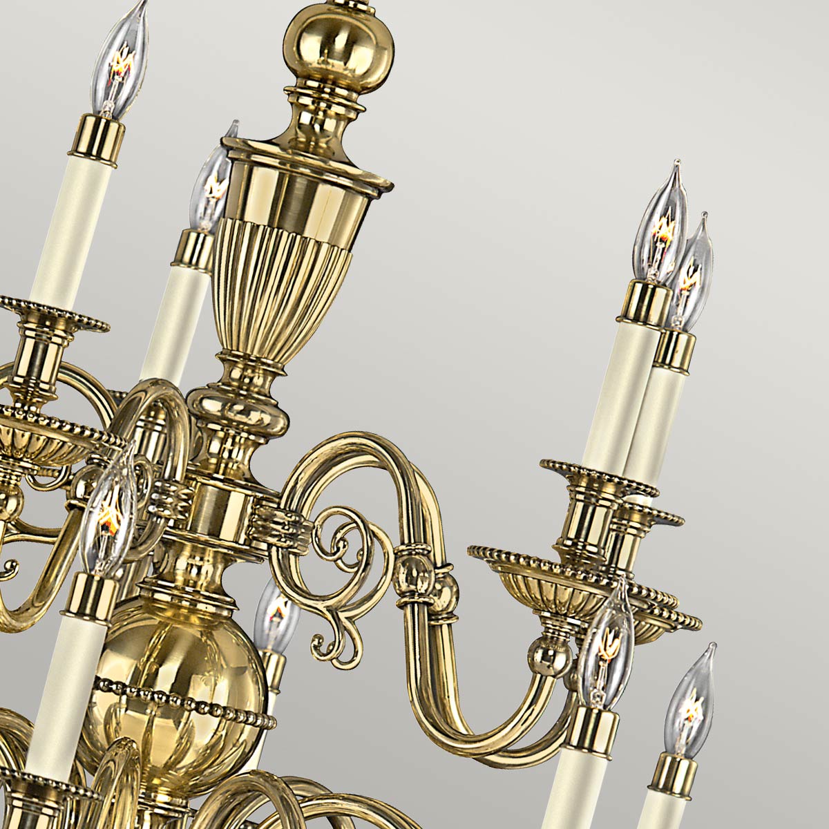 Pendelleuchte Cambridge (messingfarben) 15x - Elstead Lighting