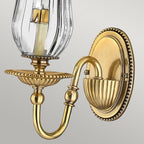 Wandleuchte Cambridge (messingfarben) 1x - Elstead Lighting