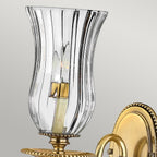 Wandleuchte Cambridge (messingfarben) 1x - Elstead Lighting