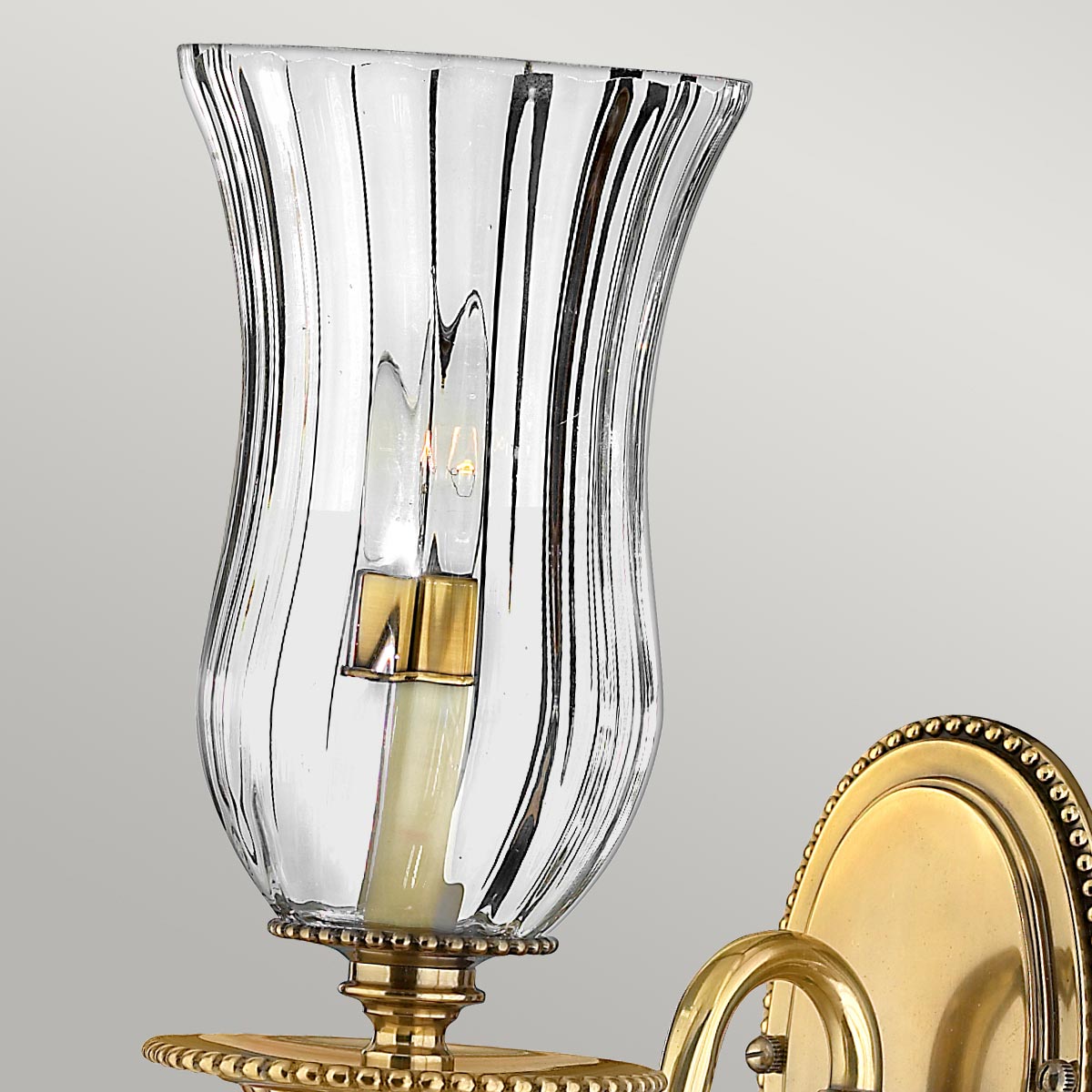 Wandleuchte Cambridge (messingfarben) 1x - Elstead Lighting