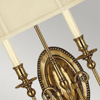 Wandleuchte Cambridge (schwarz) 2x - Elstead Lighting