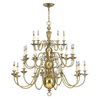 Pendelleuchte Cambridge (messingfarben) 25x - Elstead Lighting