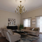 Pendelleuchte Cambridge (messingfarben) 25x - Elstead Lighting