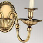 Wandleuchte Cambridge (Brushed Champagn) 2x - Elstead Lighting