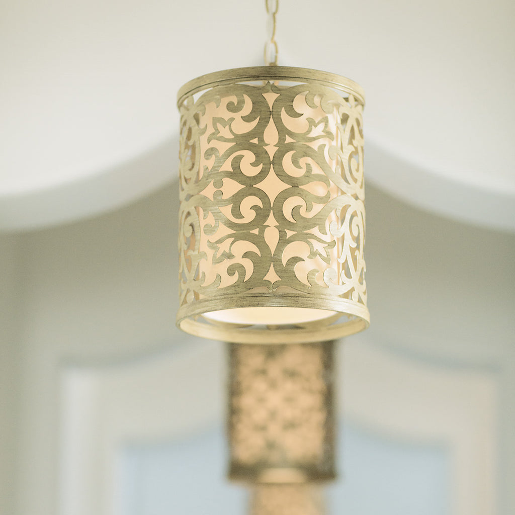 Pendelleuchte Carabel (Brushed Champagn) 1x - Elstead Lighting