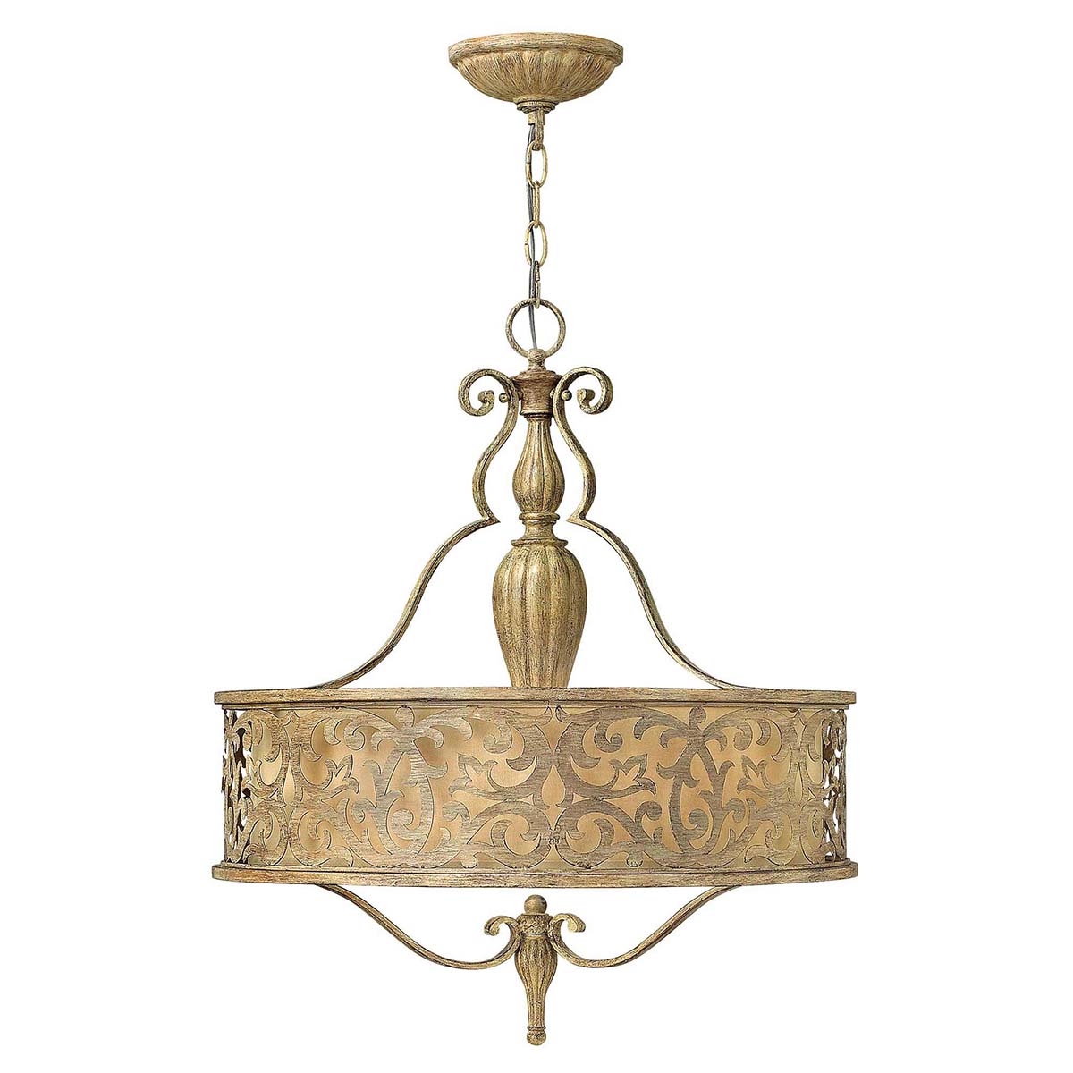 Pendelleuchte Carabel (Brushed Champagn) 3x - Elstead Lighting