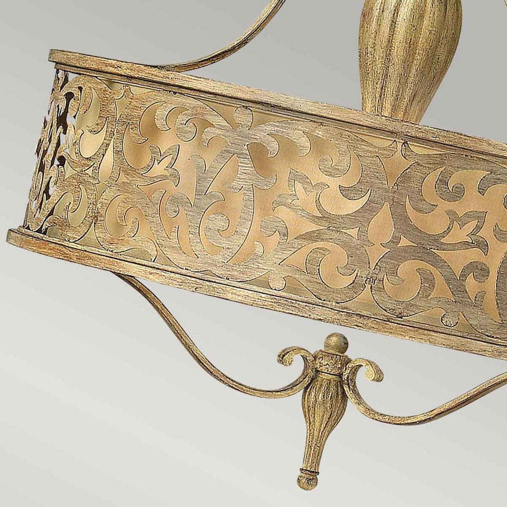 Pendelleuchte Carabel (Brushed Champagn) 3x - Elstead Lighting