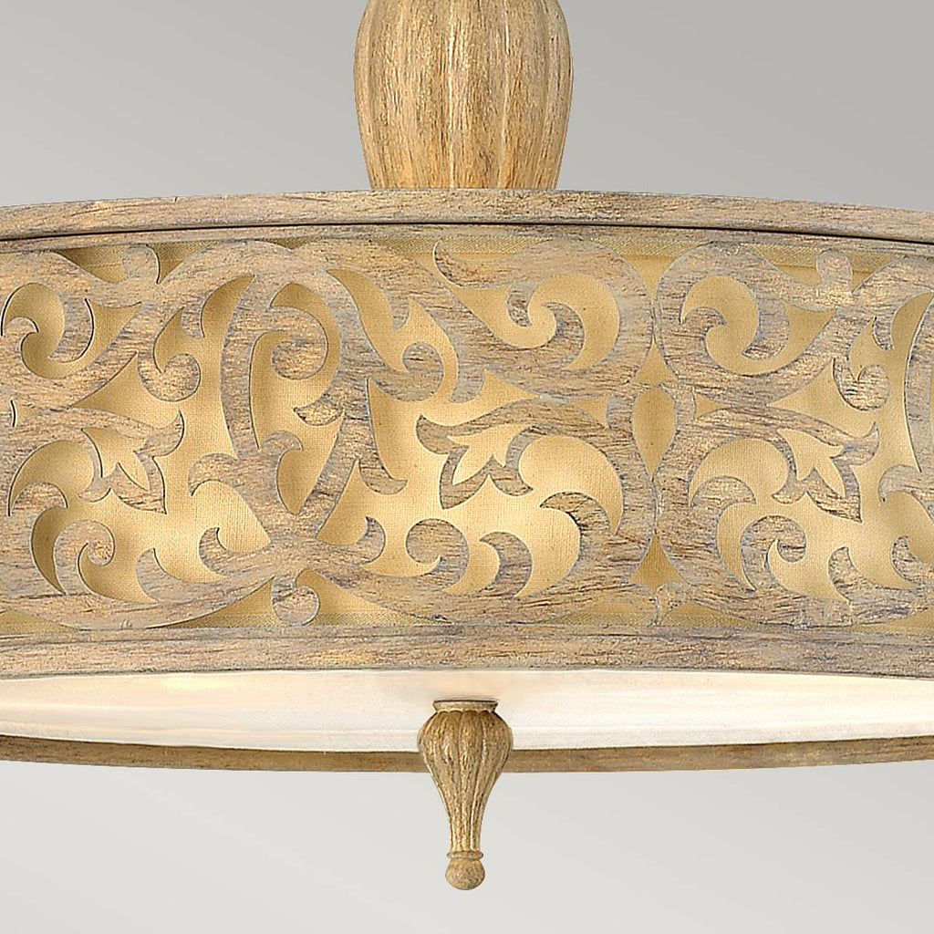Deckenleuchte Carabel (Brushed Champagn) 3x - Elstead Lighting