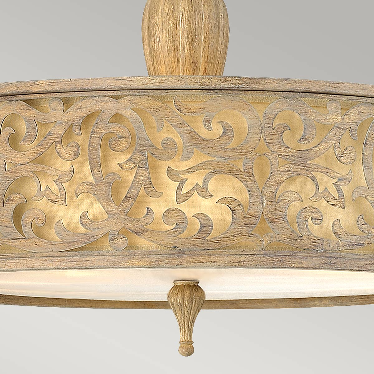 Deckenleuchte Carabel (Brushed Champagn) 3x - Elstead Lighting