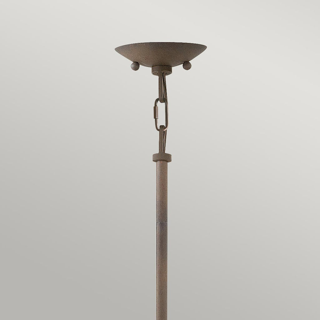Außen-Deckenleuchte Carson (antik geschwärztes Eisen) 3x - Elstead Lighting