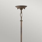 Außen-Deckenleuchte Carson (antik geschwärztes Eisen) 3x - Elstead Lighting