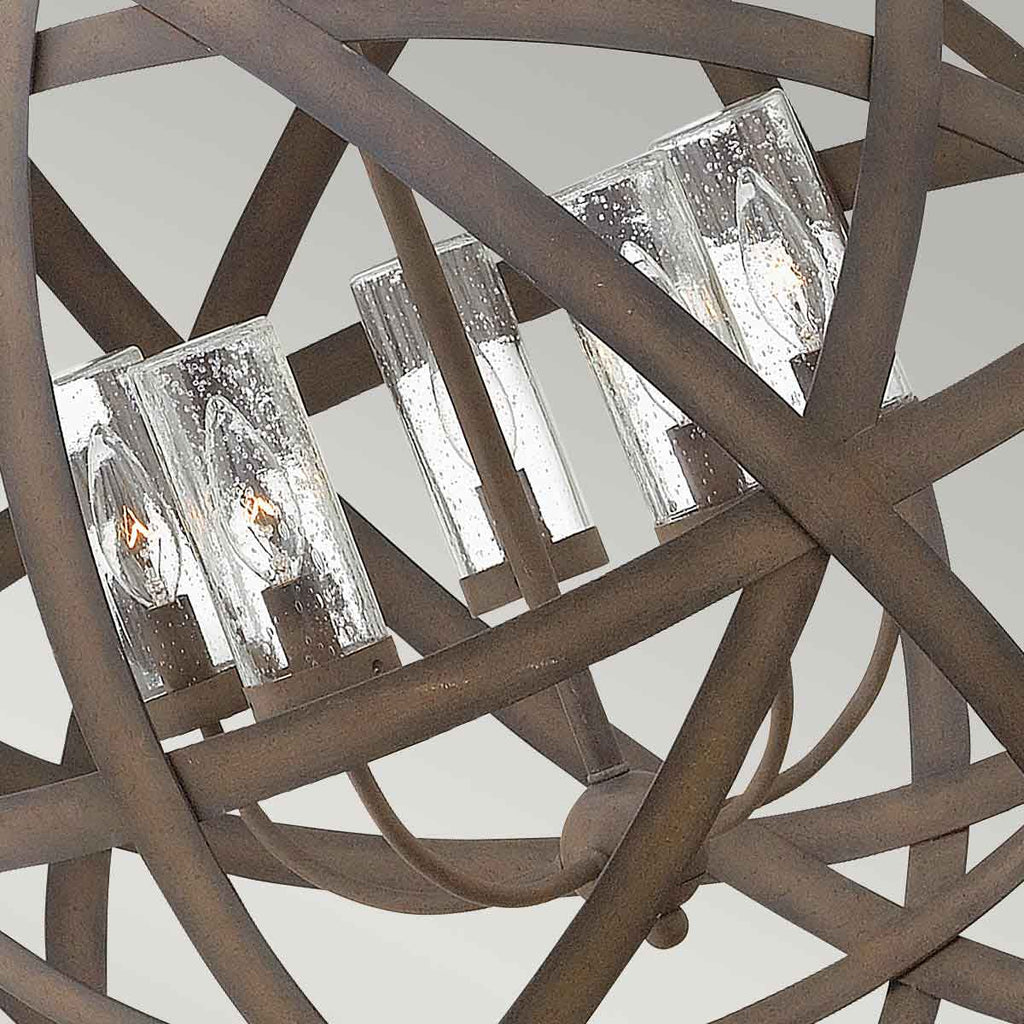Außen-Deckenleuchte Carson (antik geschwärztes Eisen) 5x - Elstead Lighting