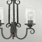 Pendelleuchte Casa (schwarz) 3x - Elstead Lighting