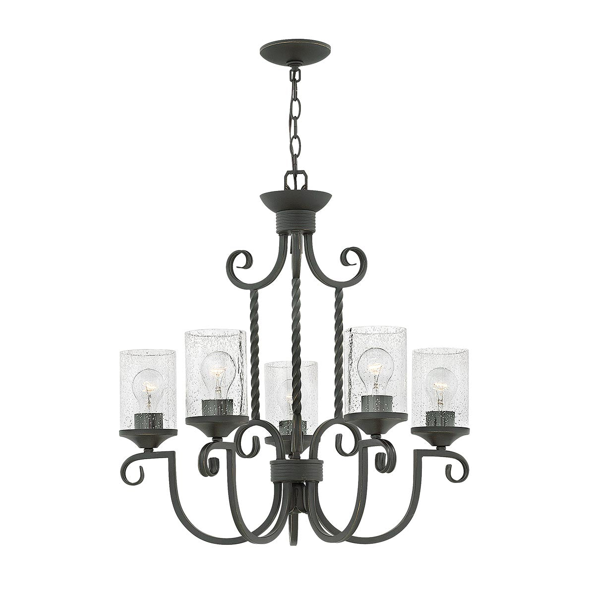 Pendelleuchte Casa (schwarz) 5x - Elstead Lighting