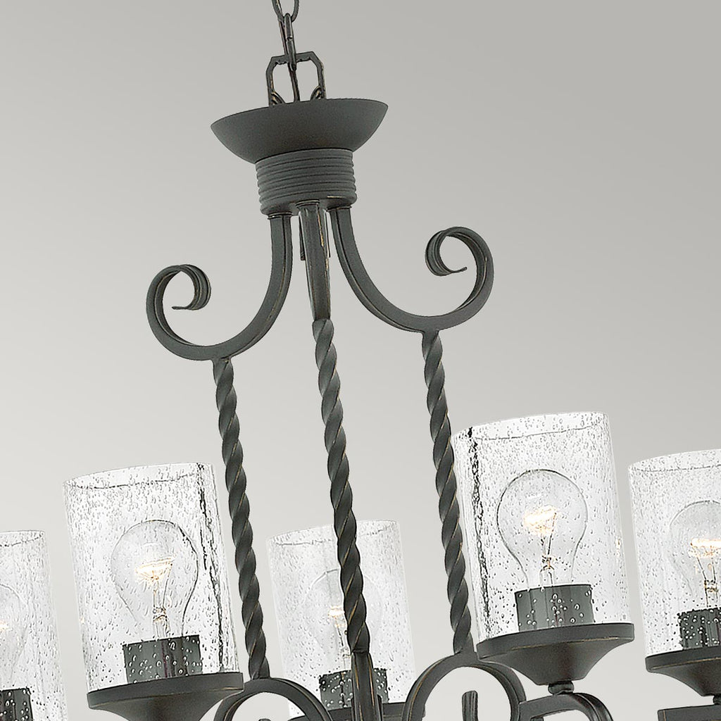 Pendelleuchte Casa (schwarz) 5x - Elstead Lighting