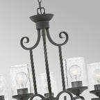 Pendelleuchte Casa (schwarz) 5x - Elstead Lighting