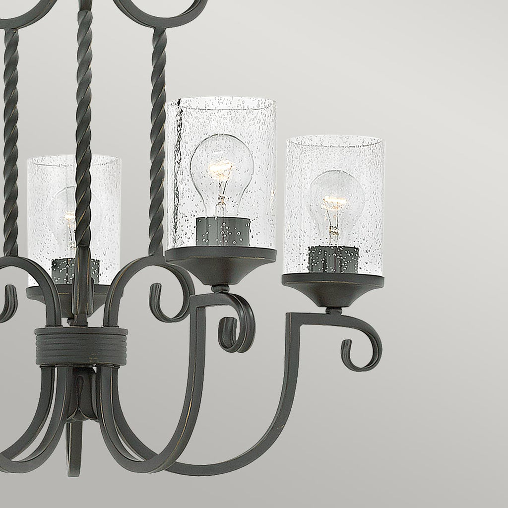 Pendelleuchte Casa (schwarz) 5x - Elstead Lighting