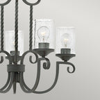 Pendelleuchte Casa (schwarz) 5x - Elstead Lighting