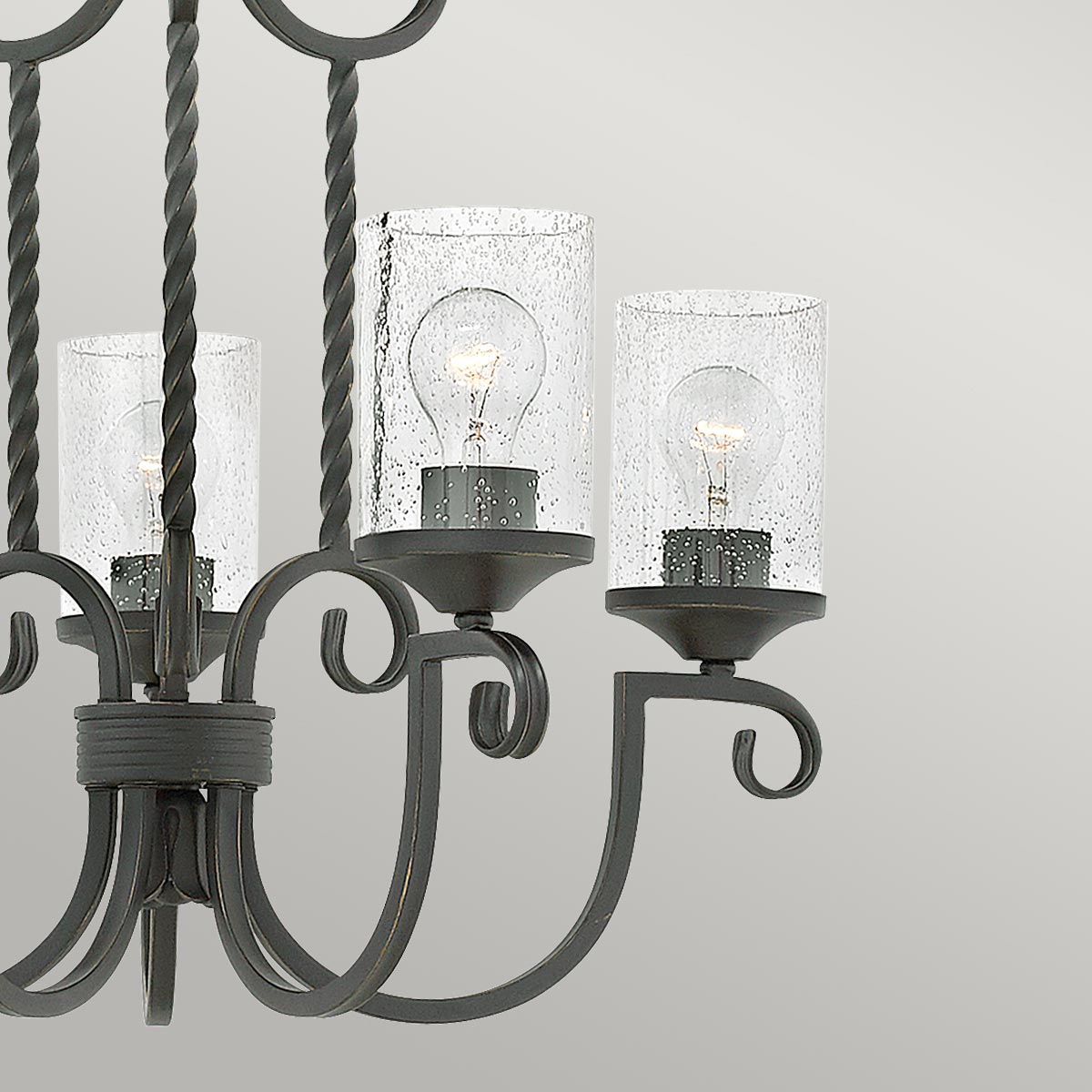 Pendelleuchte Casa (schwarz) 5x - Elstead Lighting