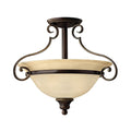 Deckenleuchte Cello (bronzefarben) 2x - Elstead Lighting