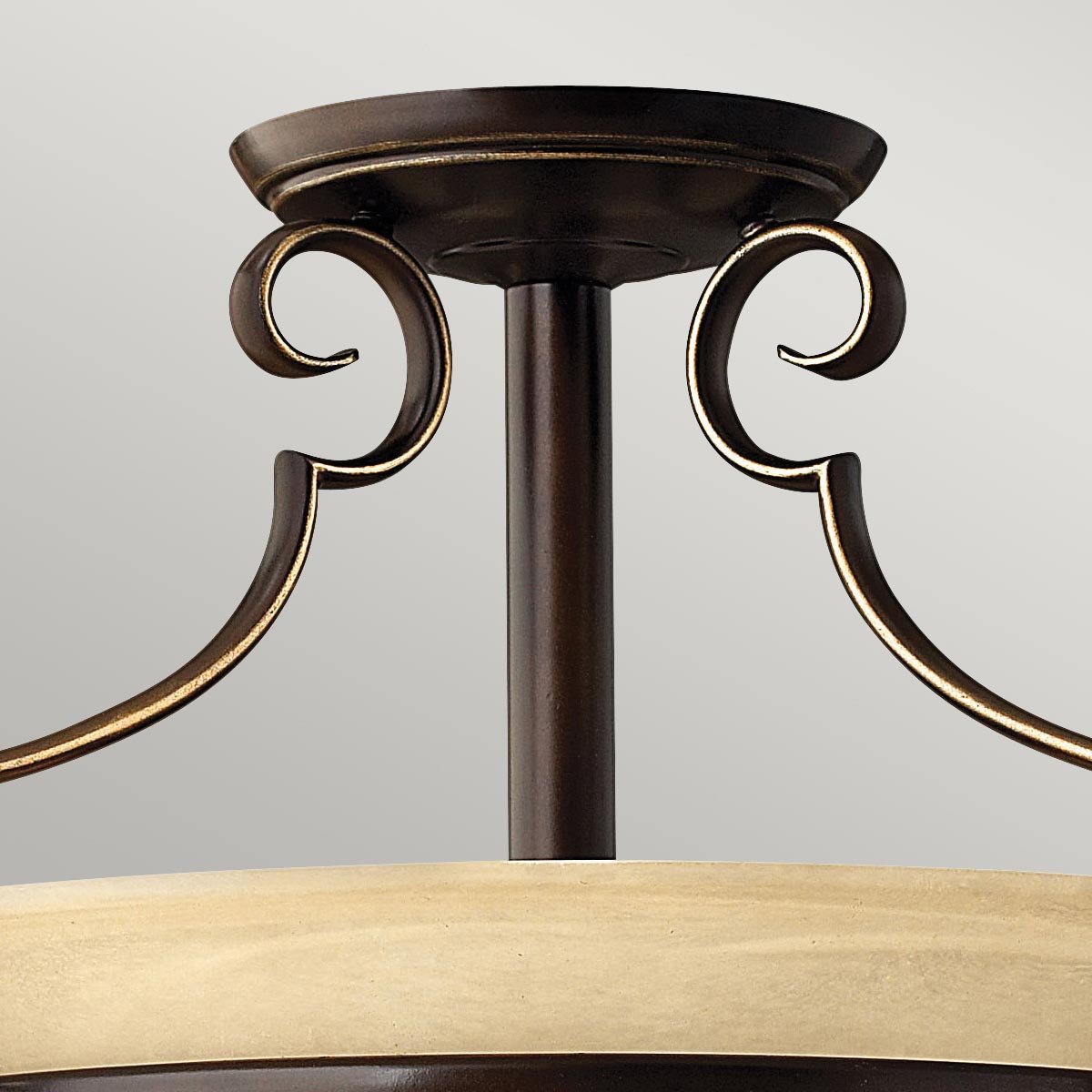 Deckenleuchte Cello (bronzefarben) 2x - Elstead Lighting