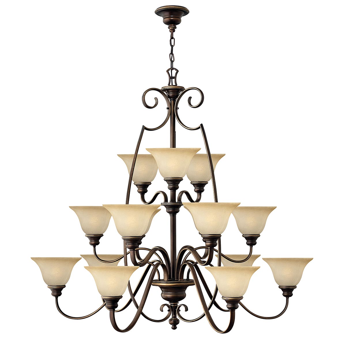 Pendelleuchte Cello (bronzefarben) 15x - Elstead Lighting