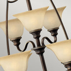 Pendelleuchte Cello (bronzefarben) 15x - Elstead Lighting
