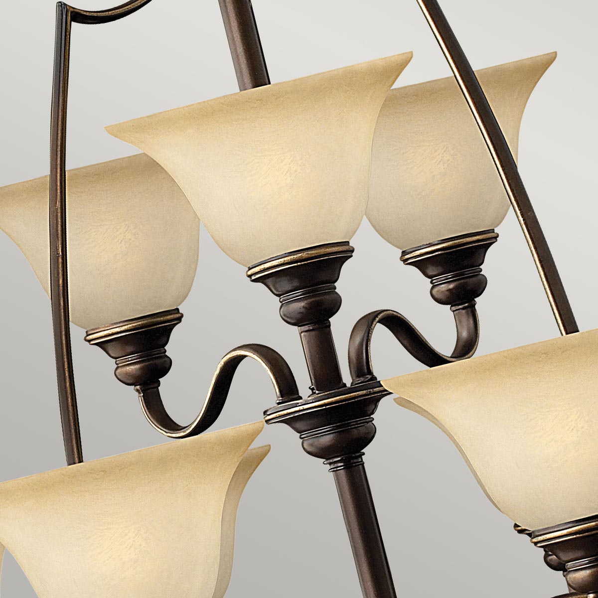 Pendelleuchte Cello (bronzefarben) 15x - Elstead Lighting