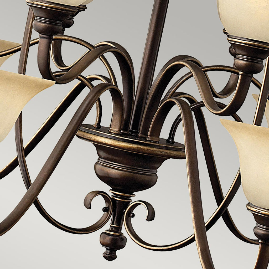 Pendelleuchte Cello (bronzefarben) 15x - Elstead Lighting