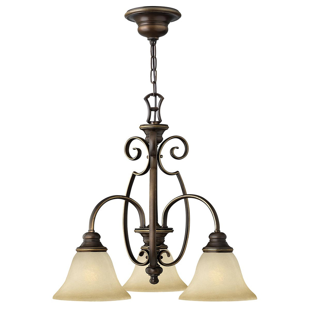 Pendelleuchte Cello (bronzefarben) 3x - Elstead Lighting